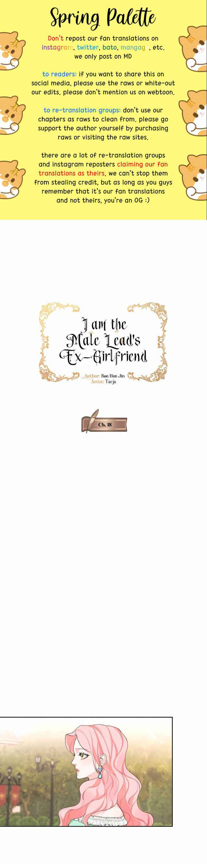 I am the Male Lead's Ex-Girlfriend Chapter 18 2